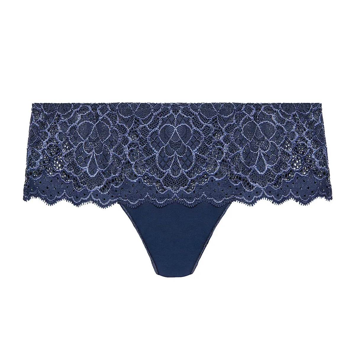12A630 Caresse Boyshort | Navy