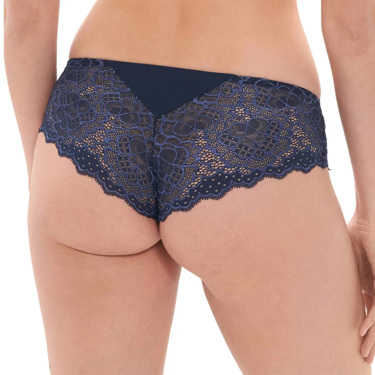 12A630 Caresse Boyshort | Navy