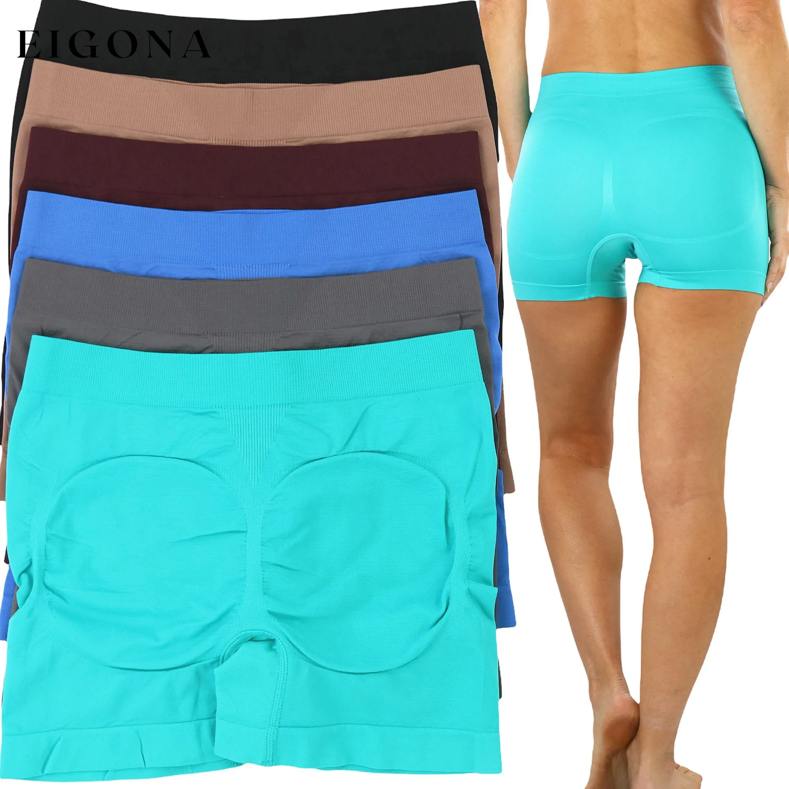 6-Pack: Women's Stretch Boyshort Panties