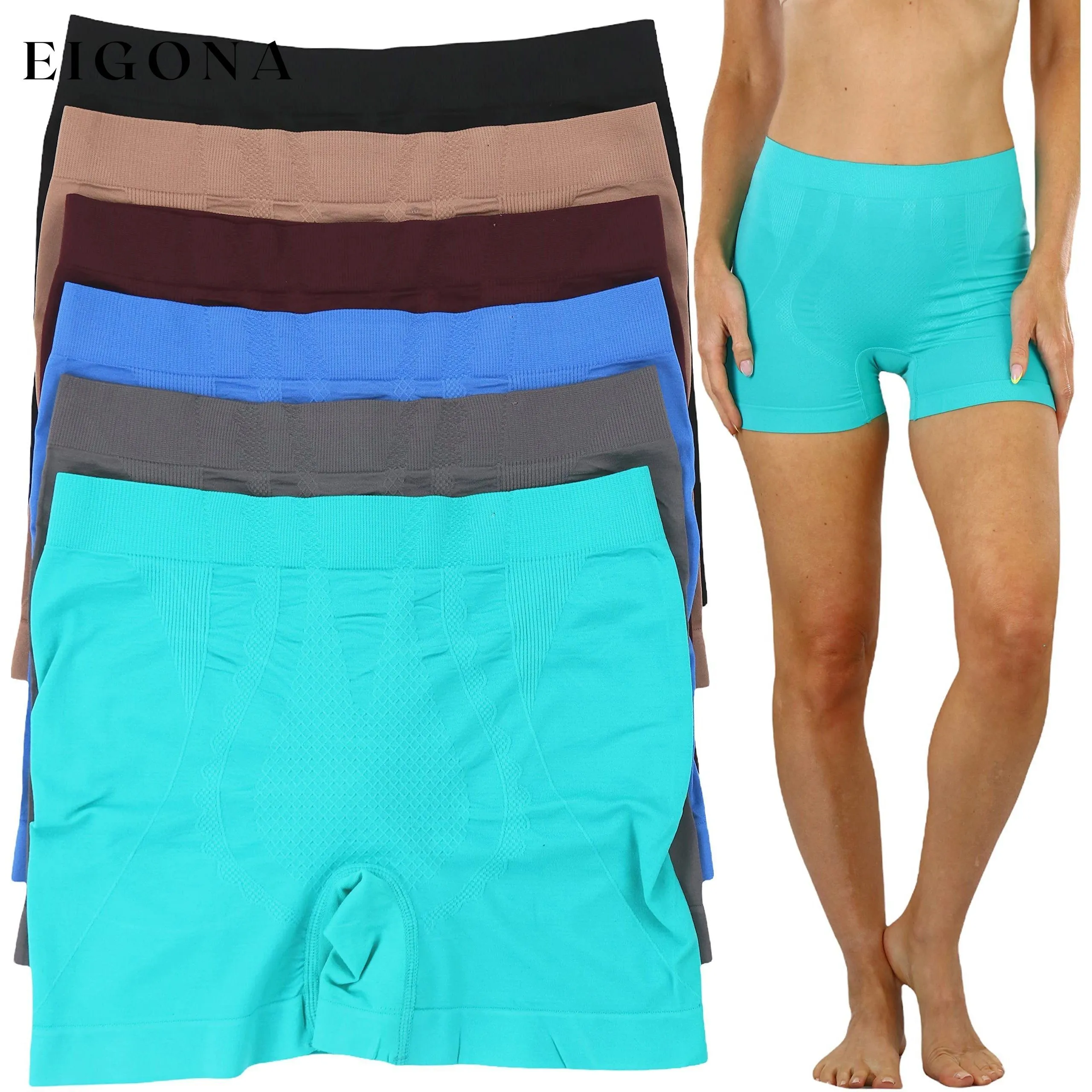 6-Pack: Women's Stretch Boyshort Panties