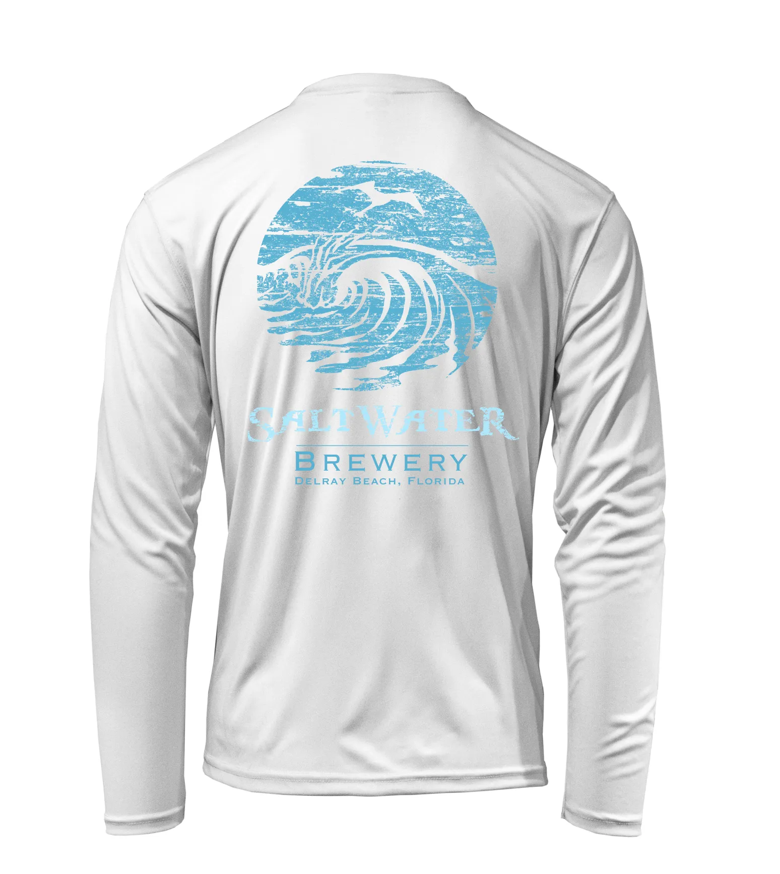 Blue Logo - UV Long Sleeve