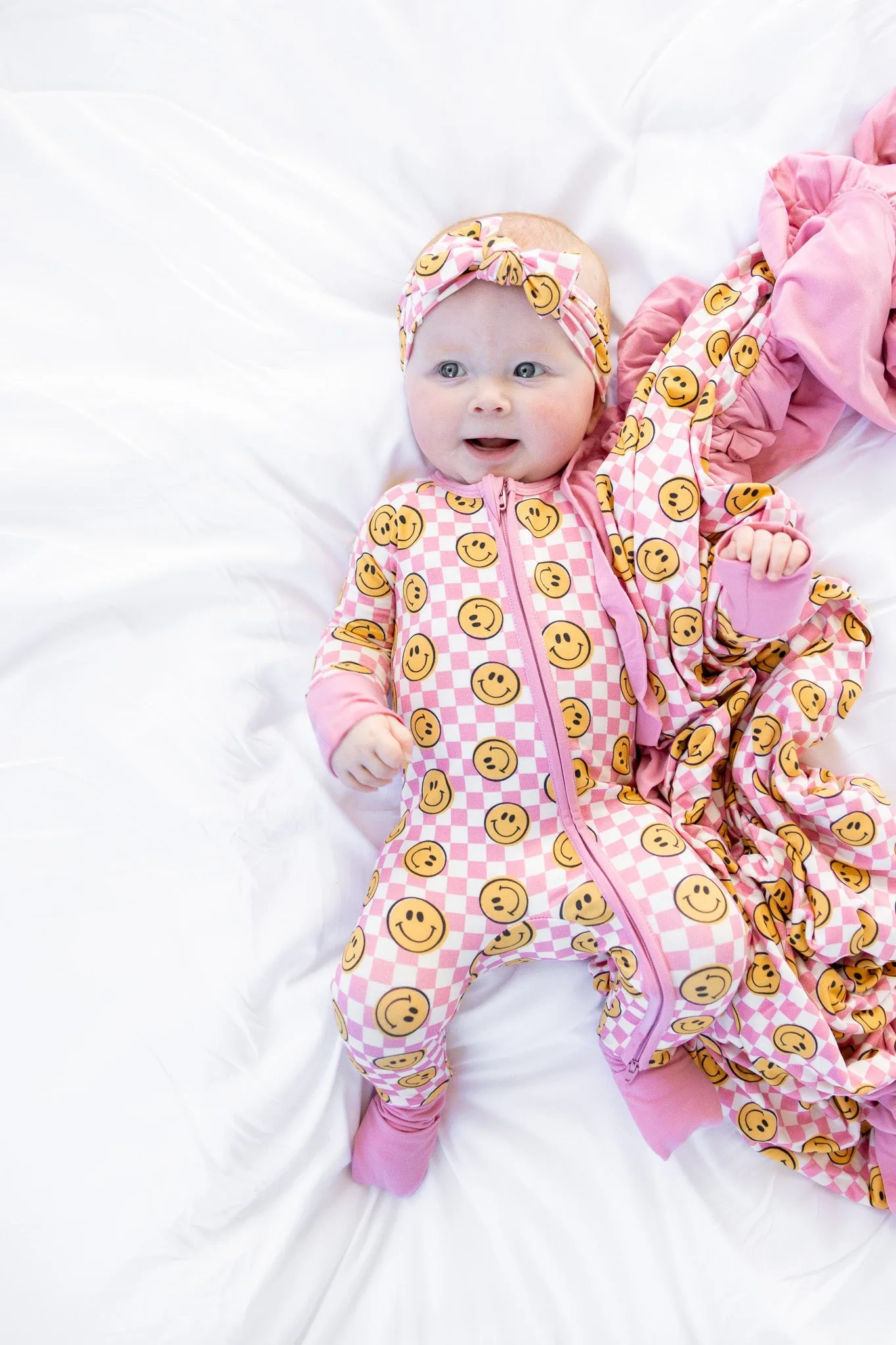 BLUSHIN' CHECKERS DREAM ROMPER