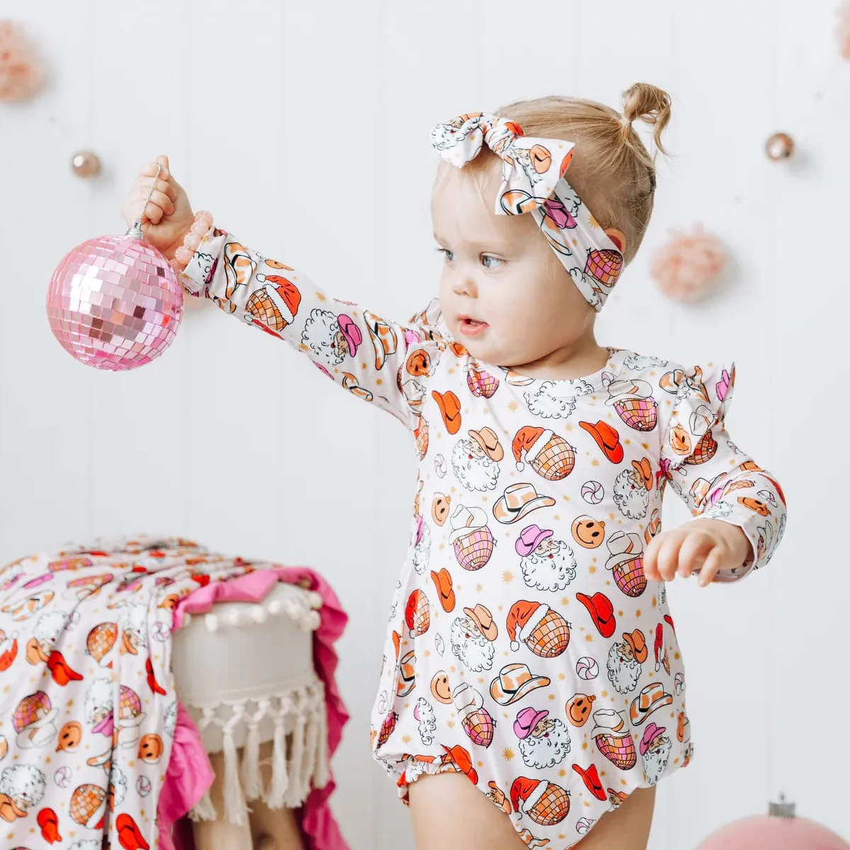 Cowgirl Claus Dream Bubble Romper