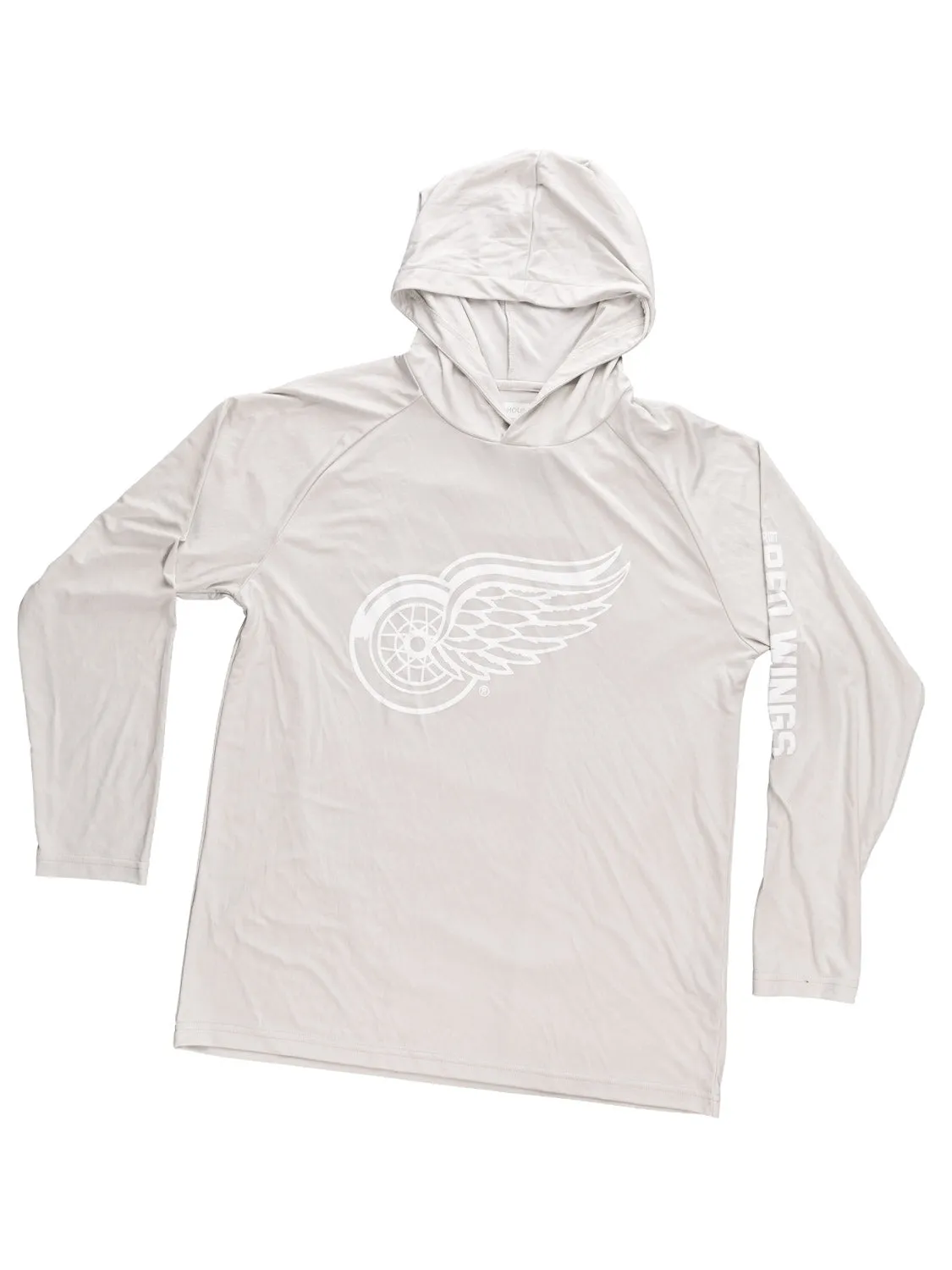 Detroit Red Wings Hooded Rashguard with UV Protection