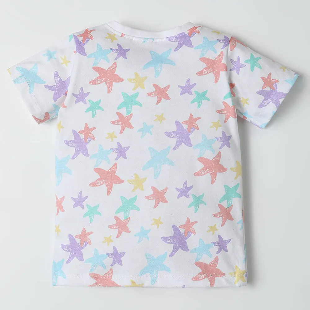 Fancy Fluff Beach Day T-Shirt
