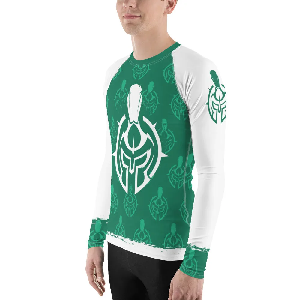 Gladiator Underground Men's Rash Guard - Green Belt