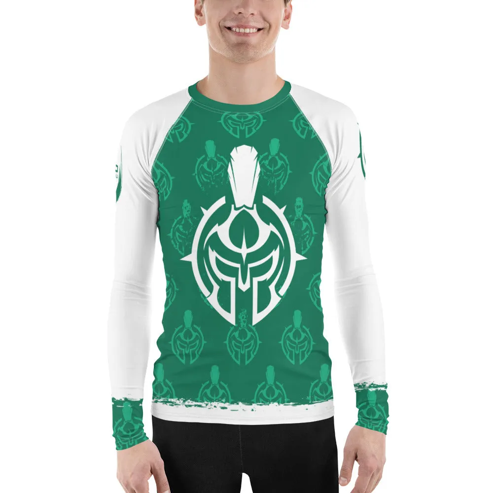Gladiator Underground Men's Rash Guard - Green Belt