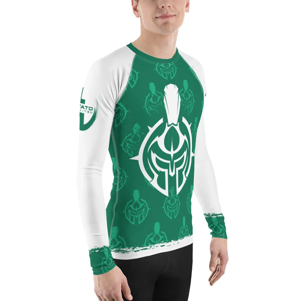 Gladiator Underground Men's Rash Guard - Green Belt