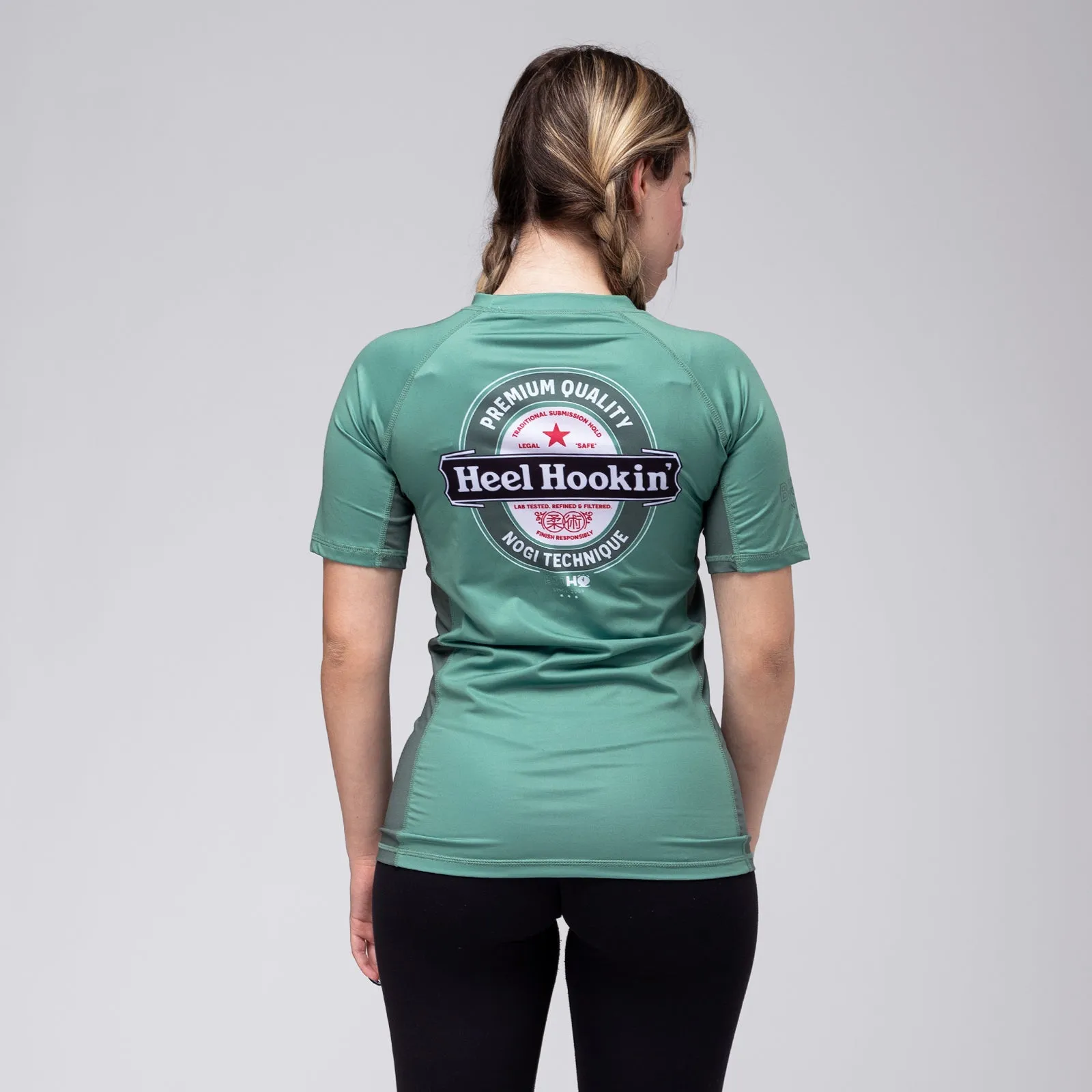 Heel Hookin' Women's Rash Guard by BJJHQ