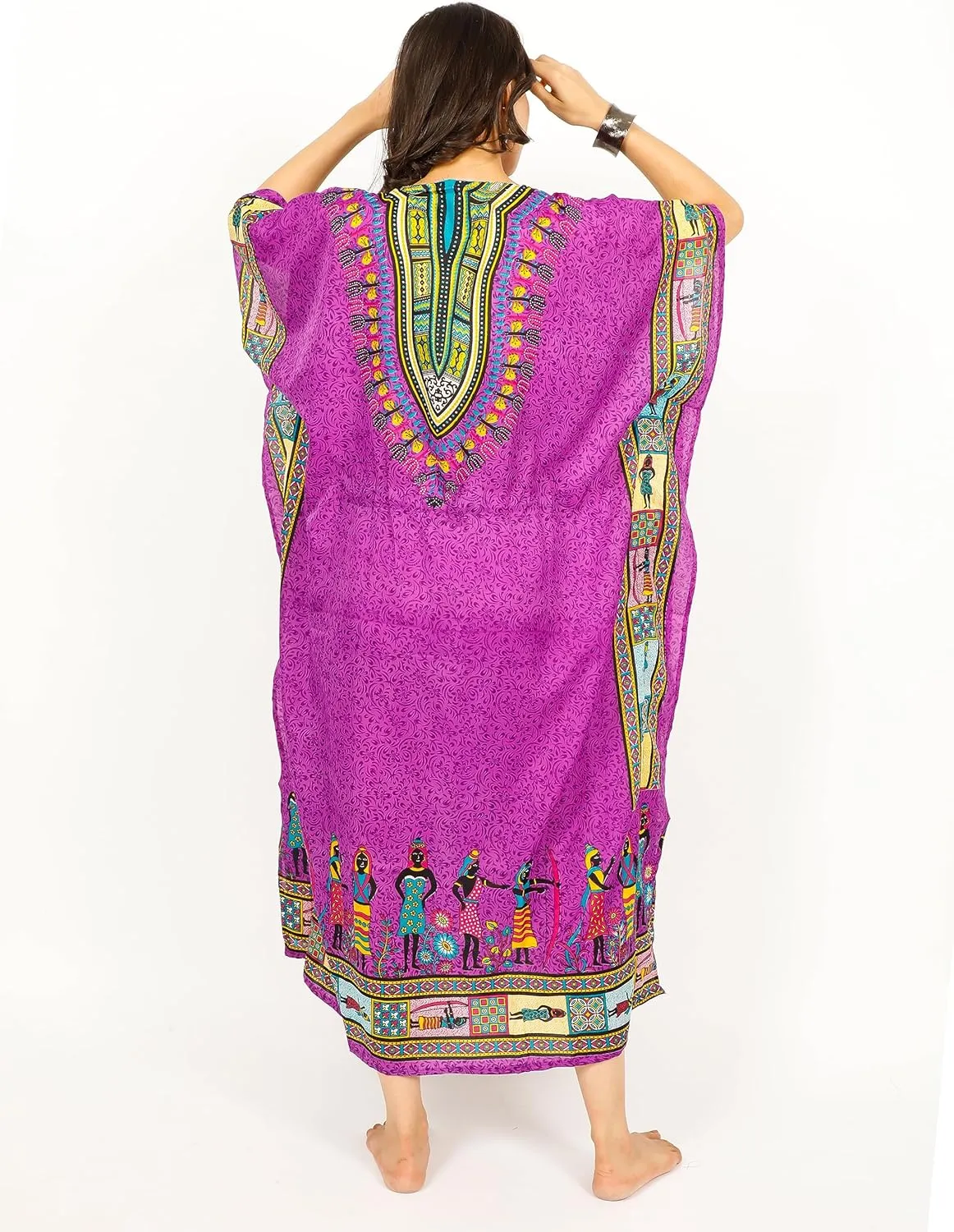 Ladies Kaftans Tunic Kimono Maxi Women Dashiki African Caftan Plus Size Lounge Girls Kimono for Any Occasion