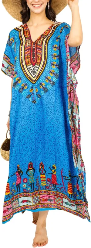 Ladies Kaftans Tunic Kimono Maxi Women Dashiki African Caftan Plus Size Lounge Girls Kimono for Any Occasion