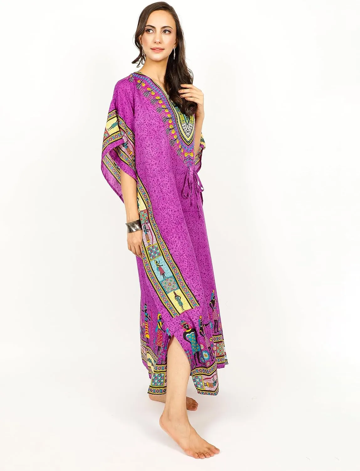 Ladies Kaftans Tunic Kimono Maxi Women Dashiki African Caftan Plus Size Lounge Girls Kimono for Any Occasion