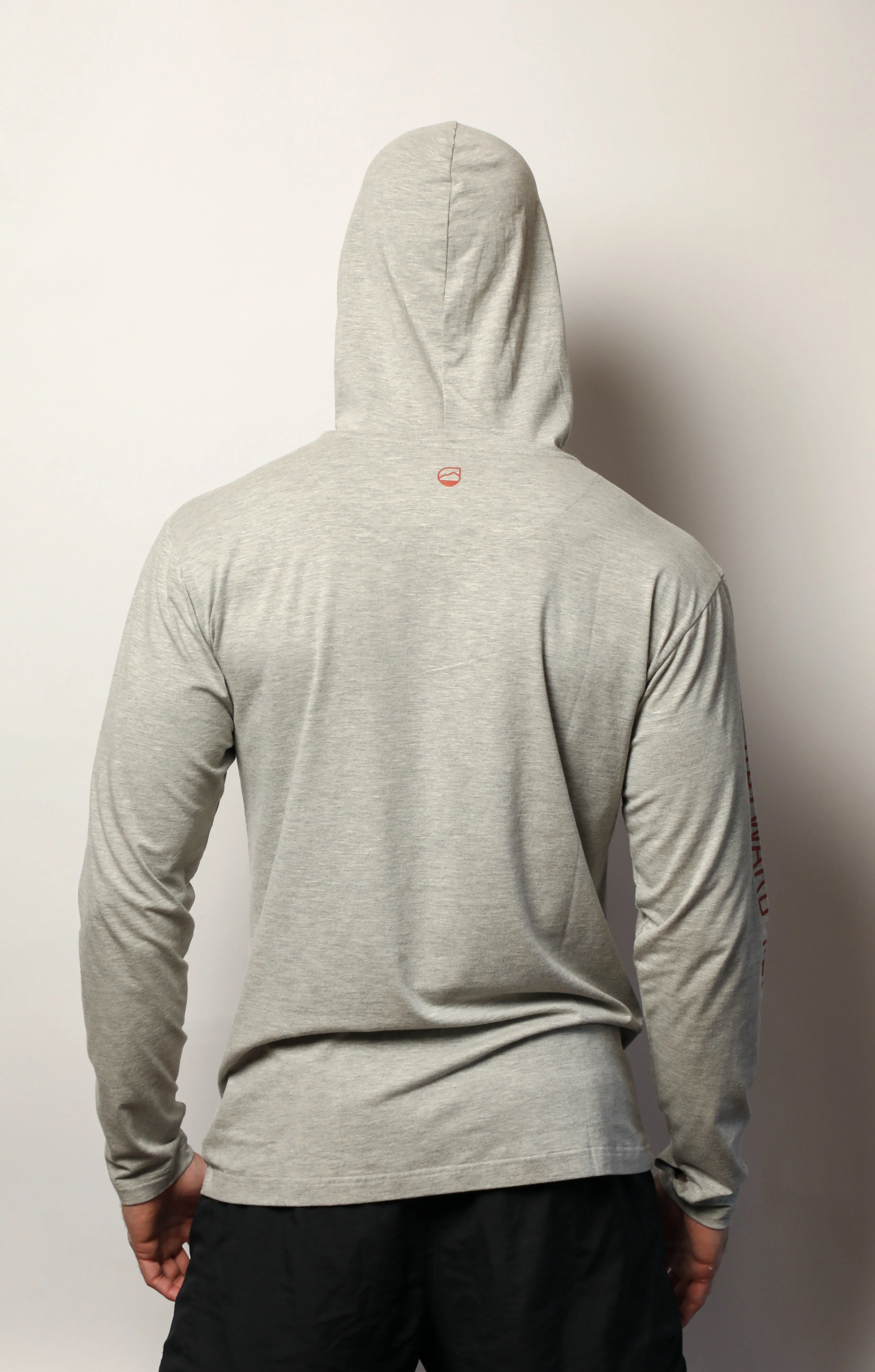 Men's Long Sleeve Hooded Shirt, UPF 45 Bamboo, Crescent City Collection