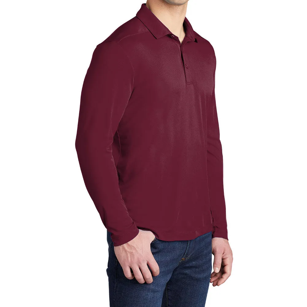 Men's Posi-UV Pro Long Sleeve Polo Shirt