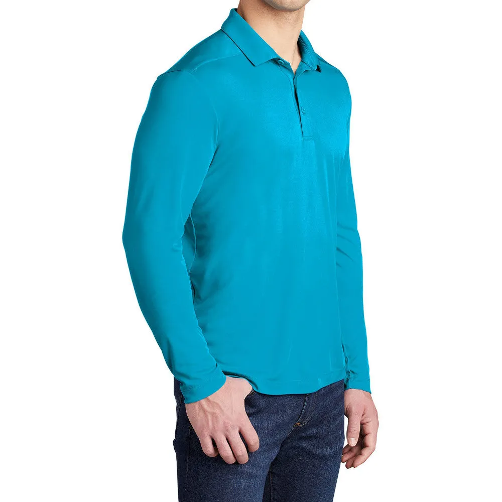 Men's Posi-UV Pro Long Sleeve Polo Shirt