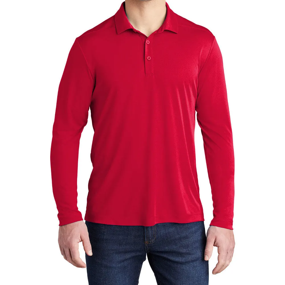 Men's Posi-UV Pro Long Sleeve Polo Shirt