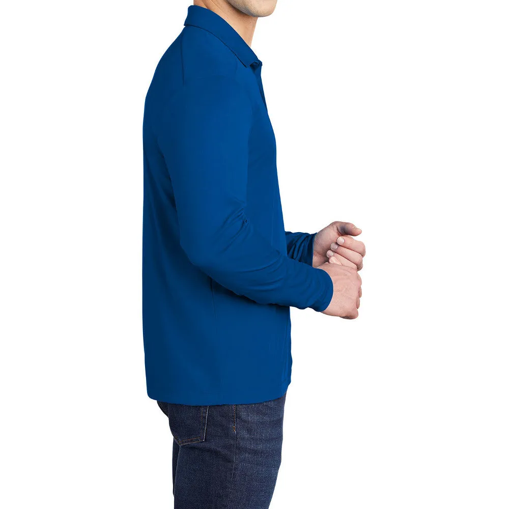 Men's Posi-UV Pro Long Sleeve Polo Shirt