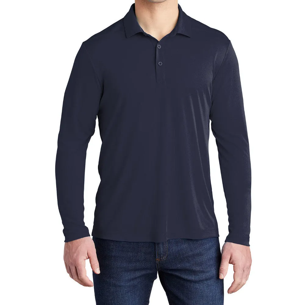 Men's Posi-UV Pro Long Sleeve Polo Shirt
