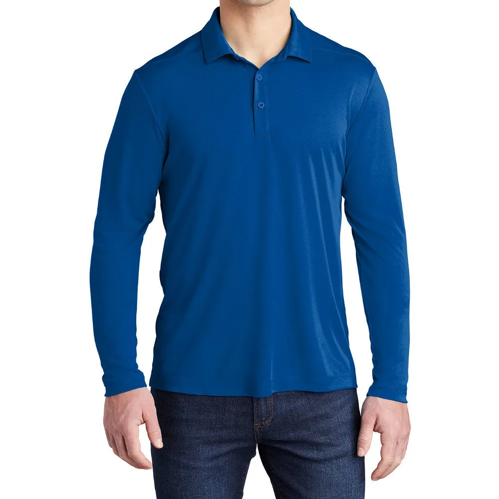Men's Posi-UV Pro Long Sleeve Polo Shirt