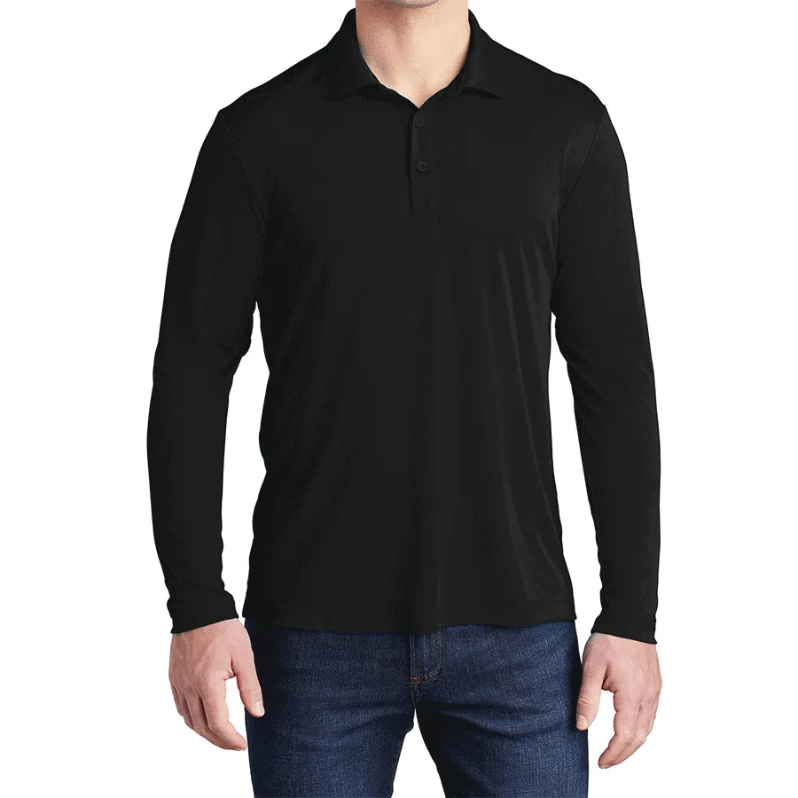 Men's Posi-UV Pro Long Sleeve Polo Shirt