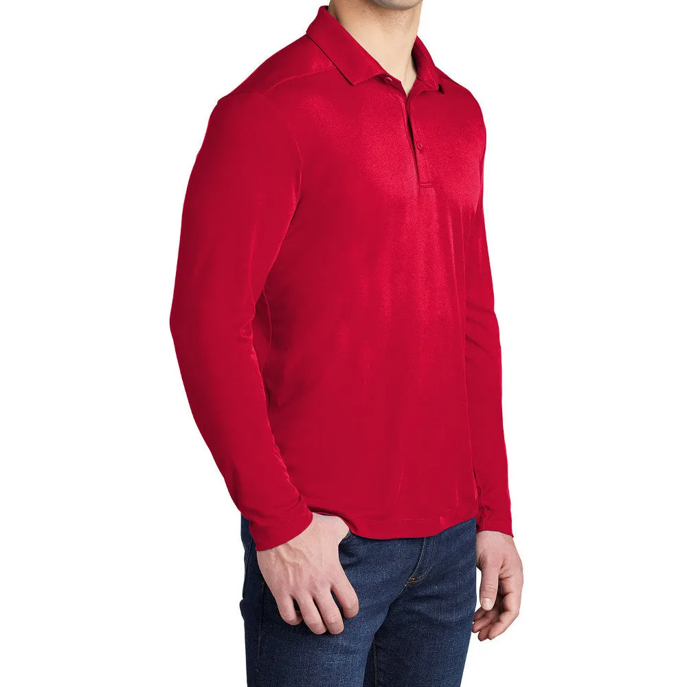 Men's Posi-UV Pro Long Sleeve Polo Shirt