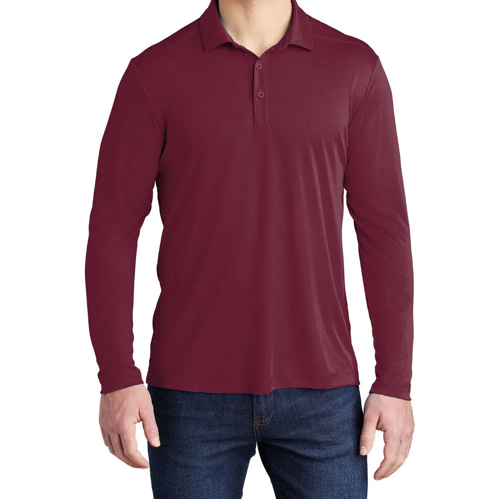 Men's Posi-UV Pro Long Sleeve Polo Shirt
