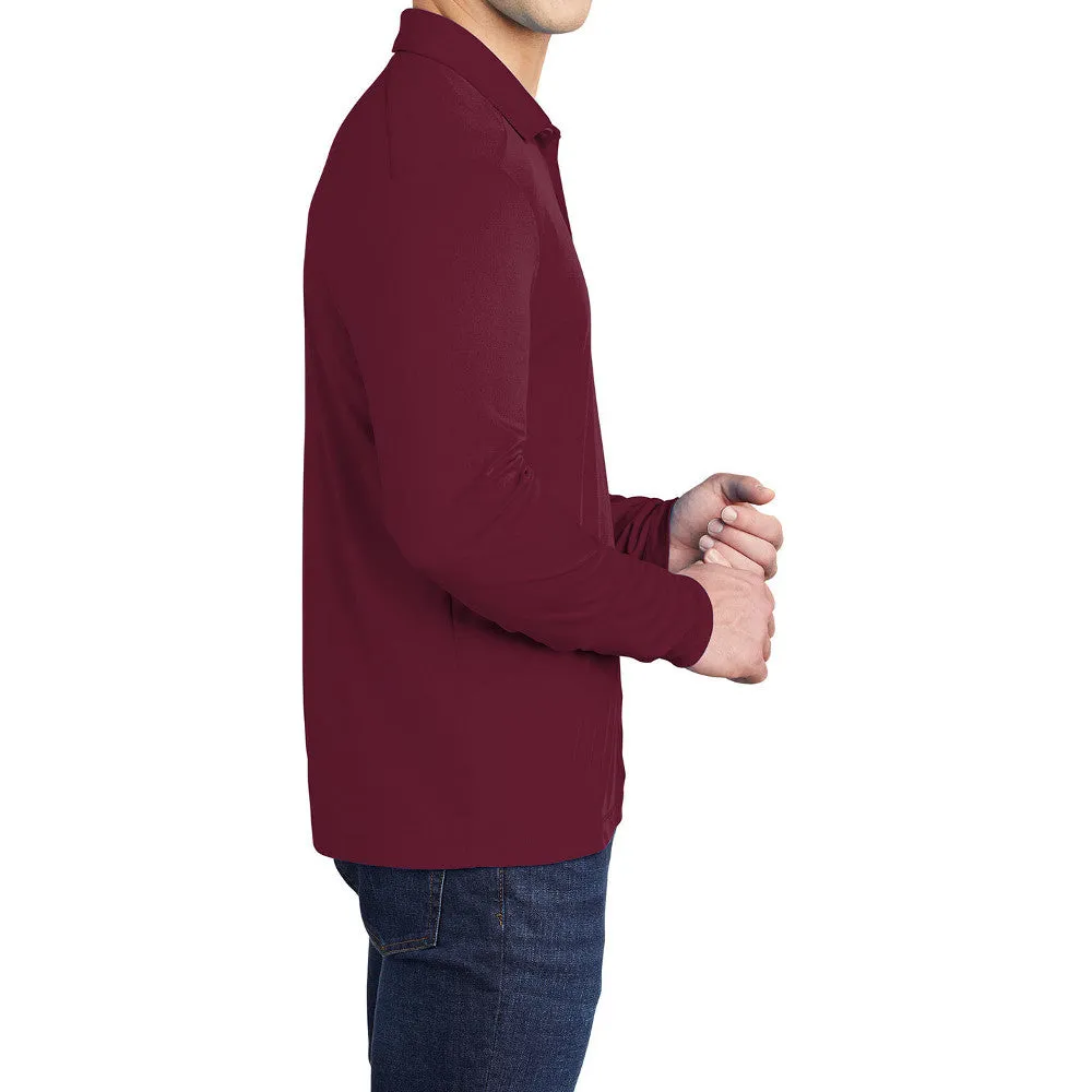 Men's Posi-UV Pro Long Sleeve Polo Shirt