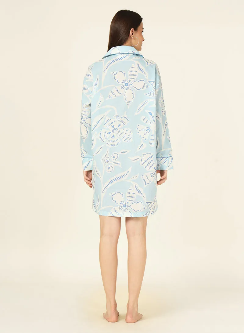 Omika Cotton PJ Sleep Shirt
