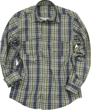 Performance Fishing Long Sleeve - Reef/Yellow,Blue