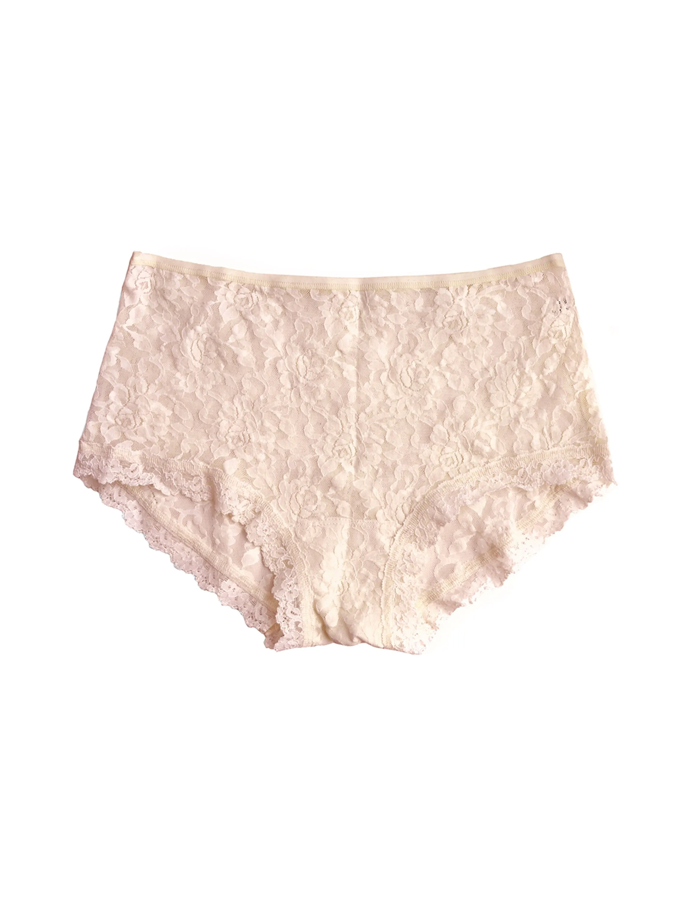 Plus Size Signature Lace High Waist Brief Chai