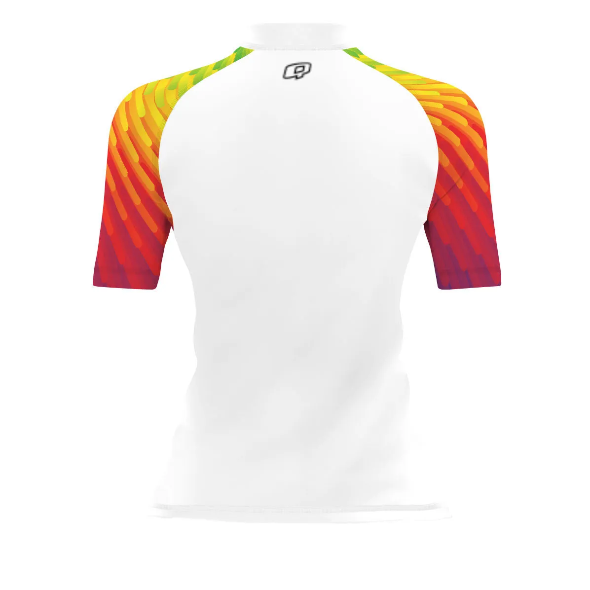 Rainbow - Women's Surf UPF50  Short Sleeve Rash Guard