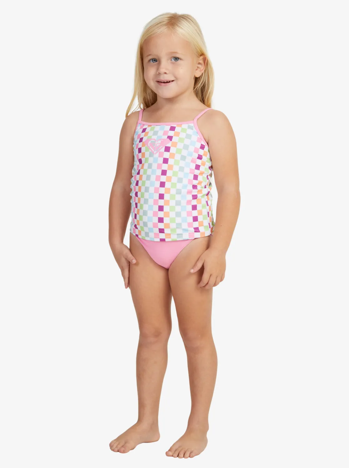 Roxy Rainbow Check Tankini