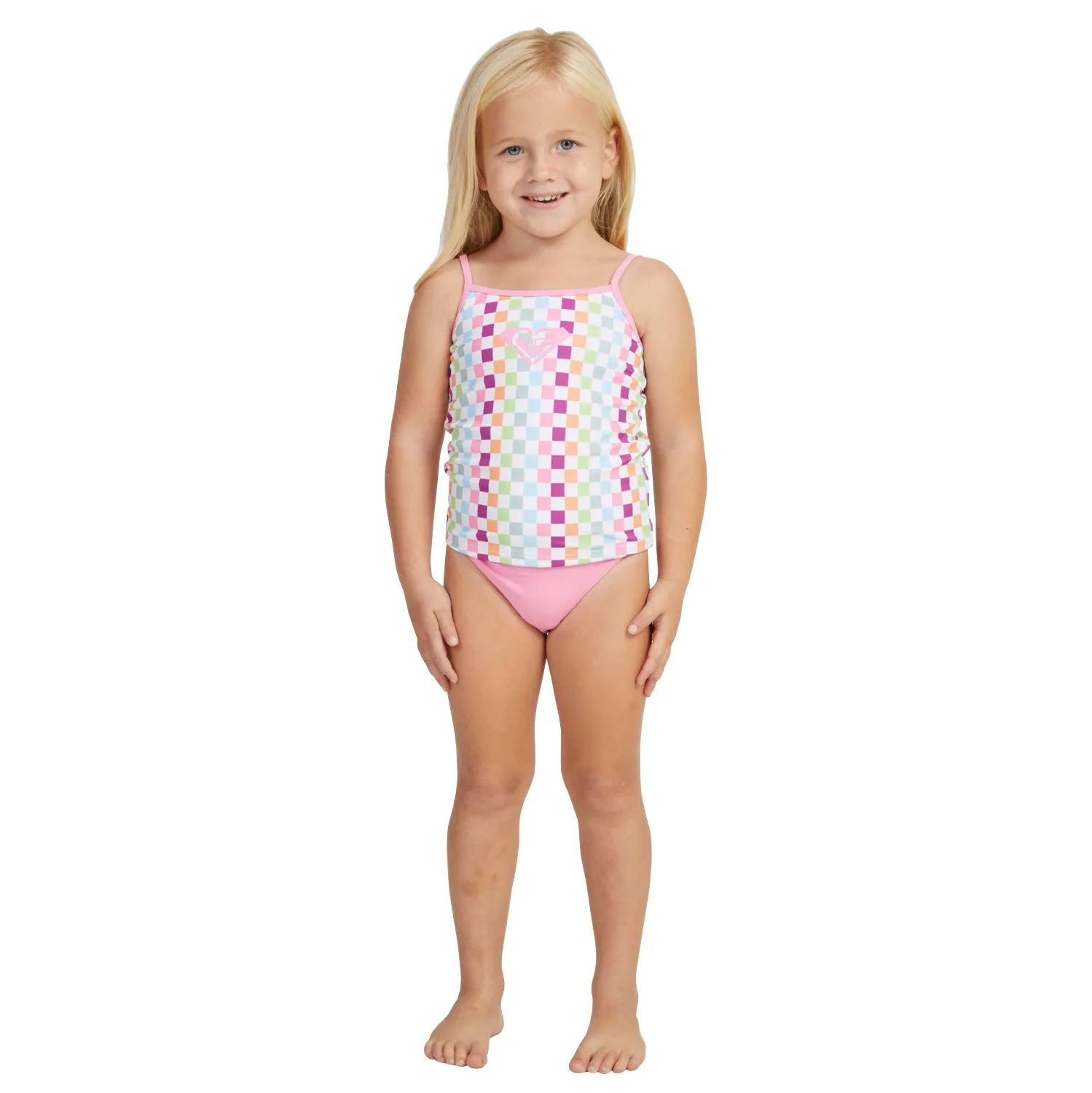 Roxy Rainbow Check Tankini