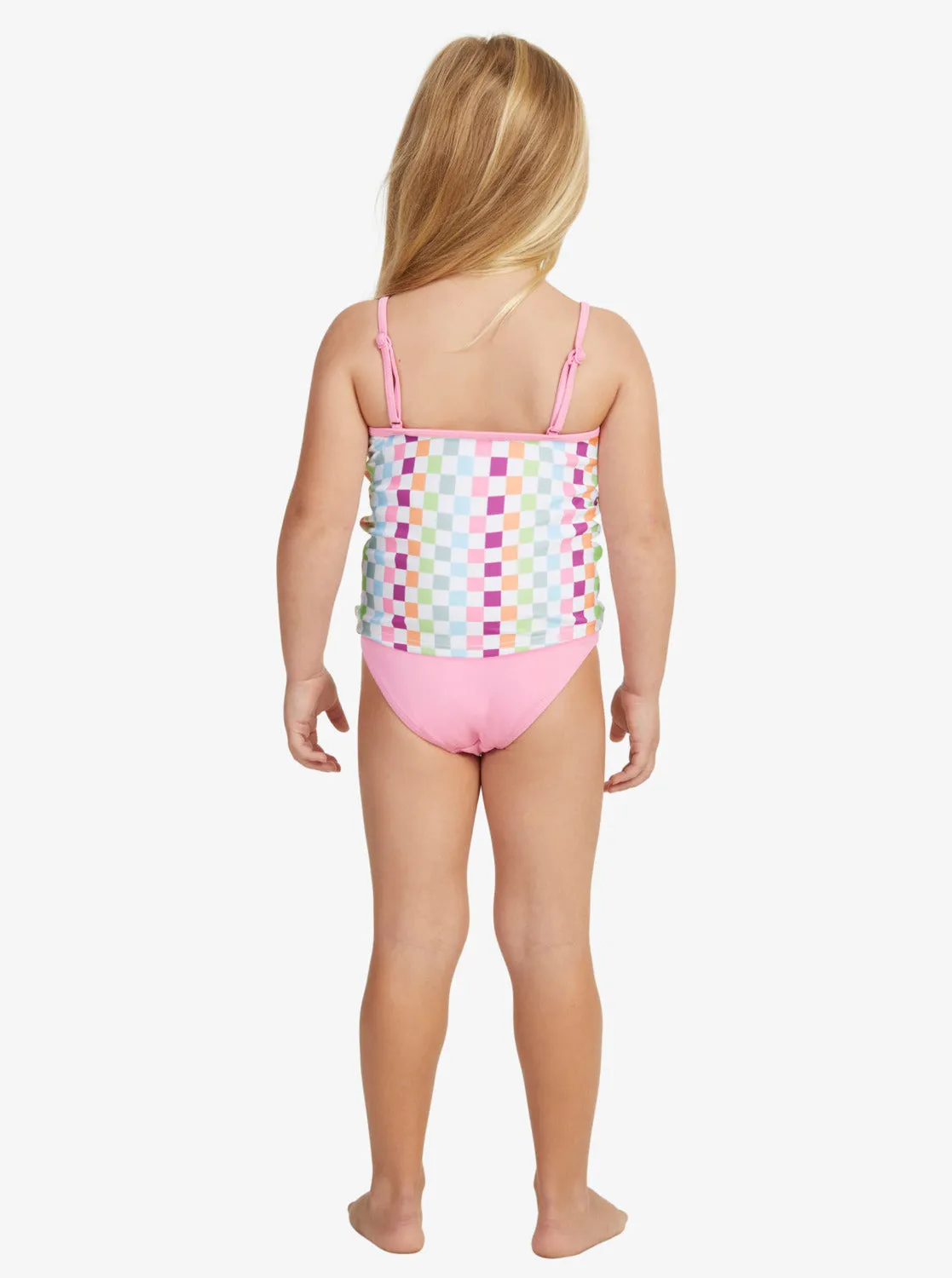 Roxy Rainbow Check Tankini