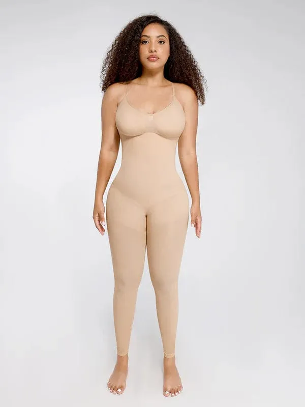 Seamless Jumpsuit with Chest & Waist Support Shapewear Bodysuit