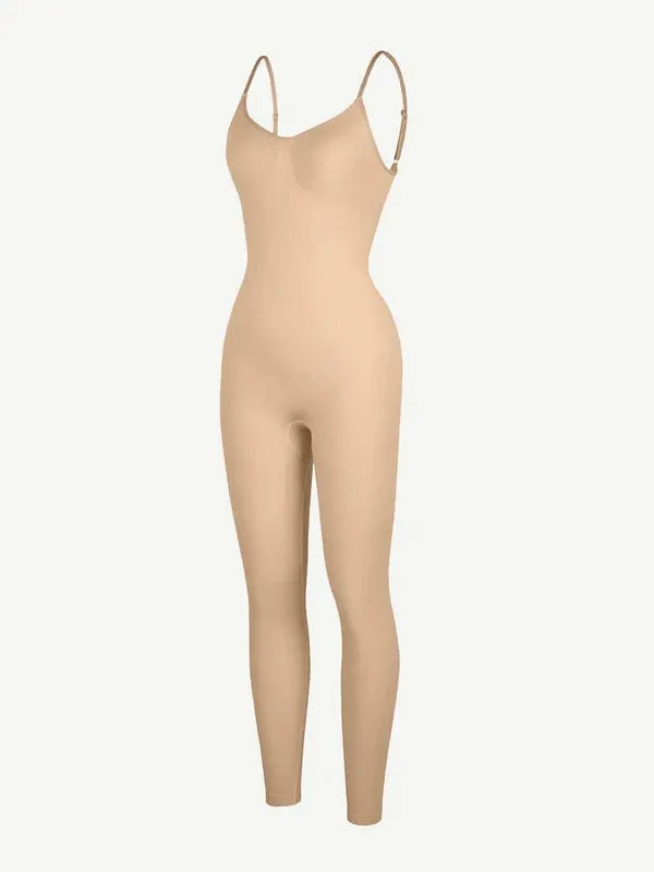 Seamless Jumpsuit with Chest & Waist Support Shapewear Bodysuit