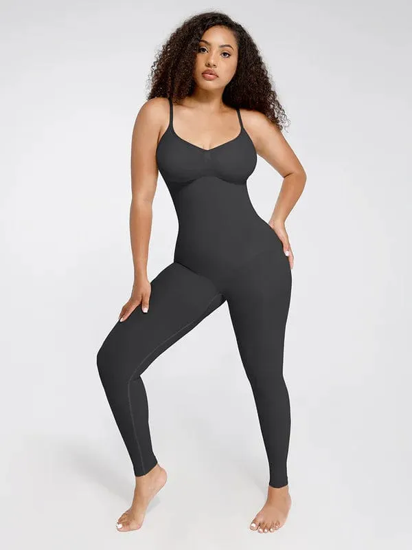 Seamless Jumpsuit with Chest & Waist Support Shapewear Bodysuit