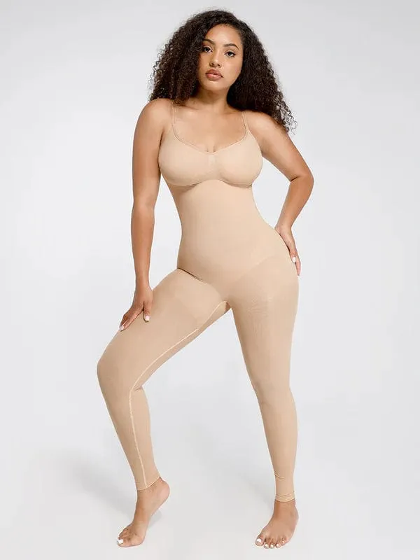 Seamless Jumpsuit with Chest & Waist Support Shapewear Bodysuit