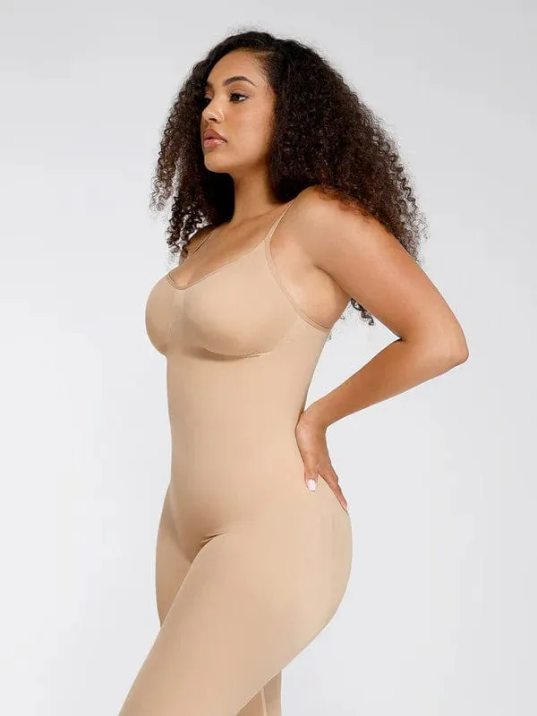 Seamless Jumpsuit with Chest & Waist Support Shapewear Bodysuit
