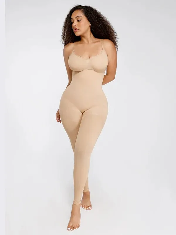 Seamless Jumpsuit with Chest & Waist Support Shapewear Bodysuit