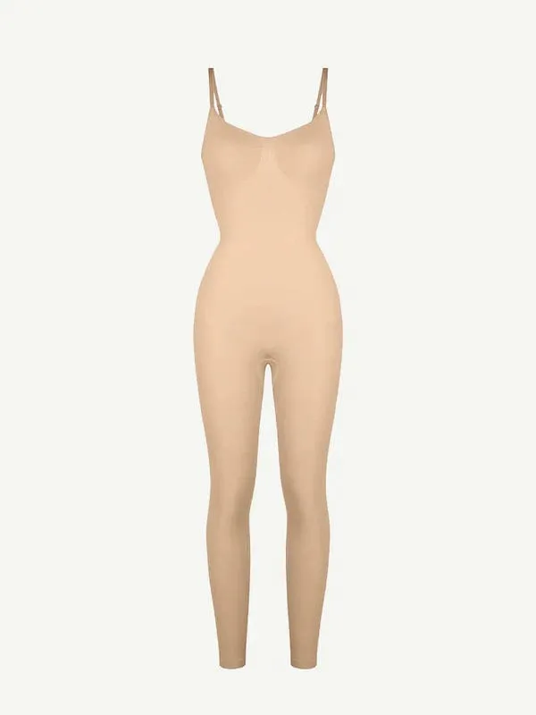 Seamless Jumpsuit with Chest & Waist Support Shapewear Bodysuit