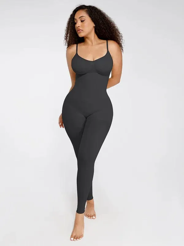 Seamless Jumpsuit with Chest & Waist Support Shapewear Bodysuit