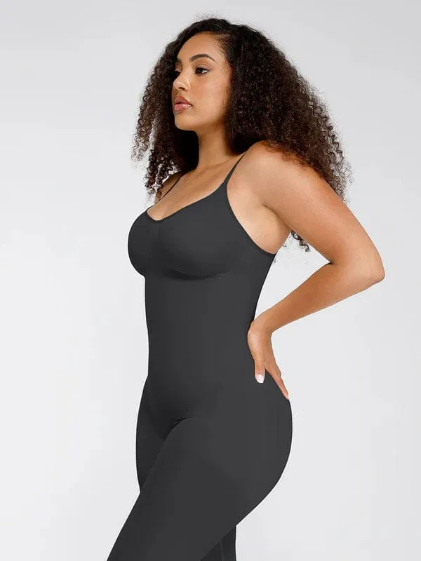 Seamless Jumpsuit with Chest & Waist Support Shapewear Bodysuit