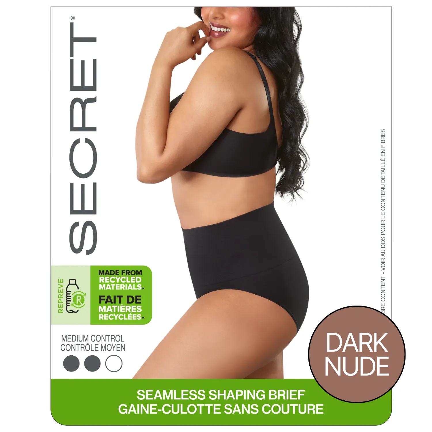 SECRET® Seamless Shaping Brief - 1 Pair