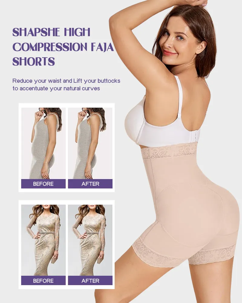 Slimming Butt Lifter High Waist Seamless Shorts For Women