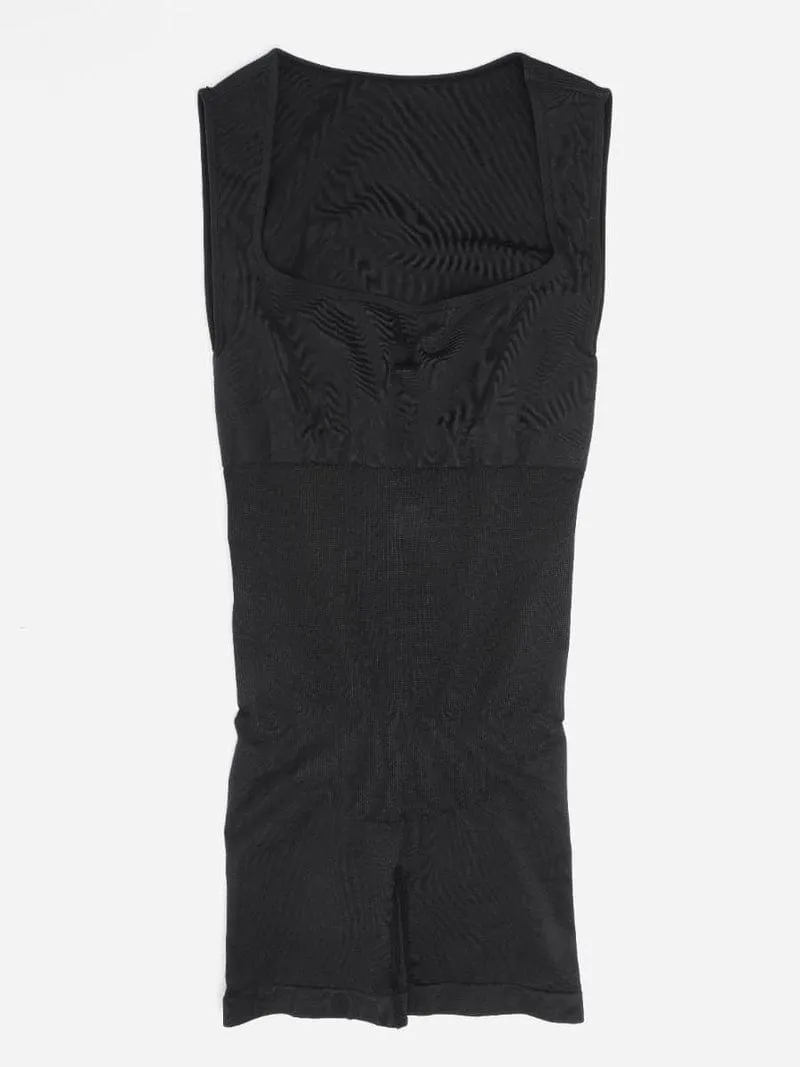 Square Neck Tummy Control Shaping Jumpsuit