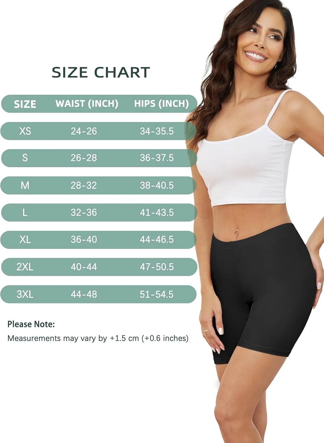 voenxe Women Cotton Boy Shorts Underwear,Lady Boxers Briefs,High Waist Anti Chafing BoyShort,Soft Long Leg Biker Panty,4 Pack